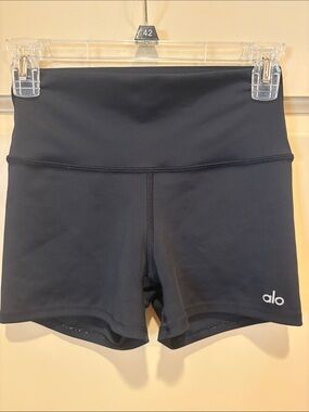 ALO Yoga Black Women's Bike Shorts